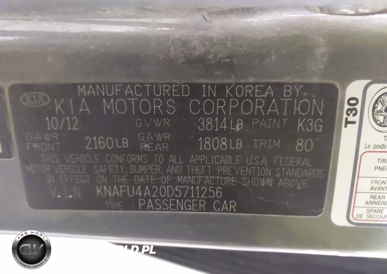 2013 Kia Forte Ex VIN:KNAFU4A20D5711256 - 9