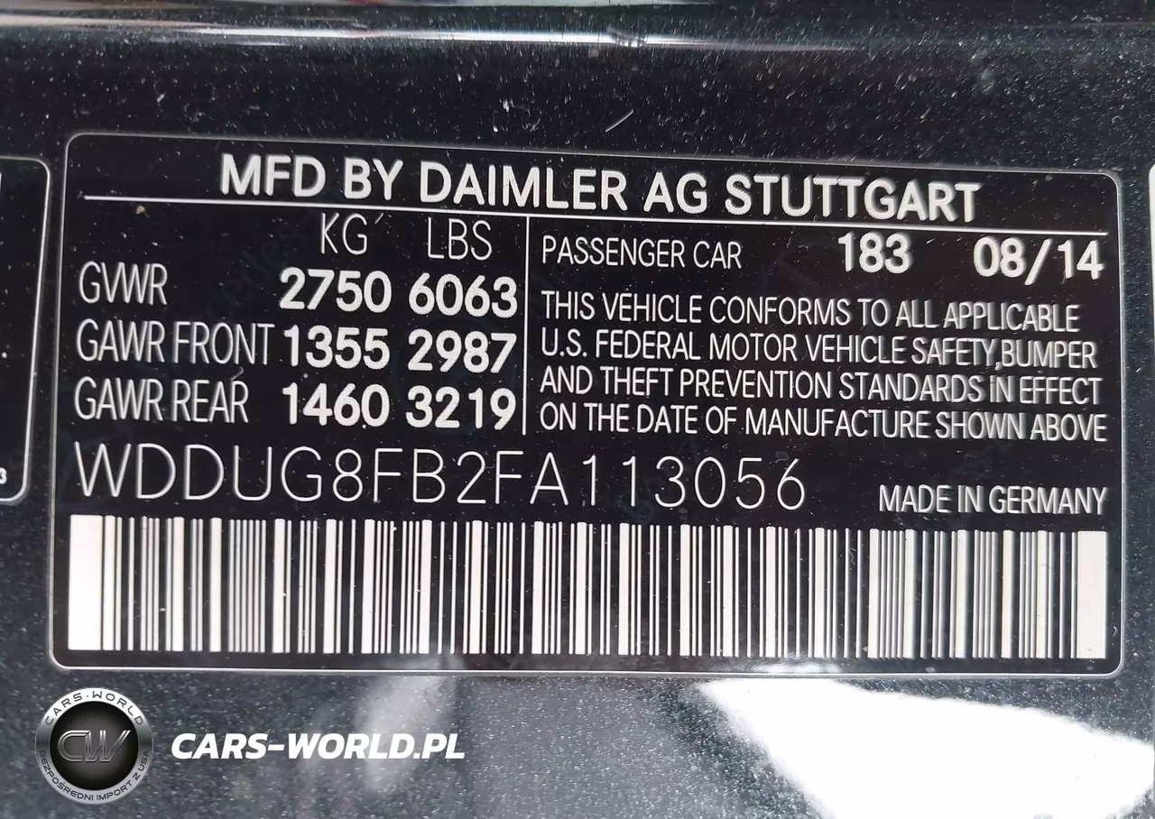 2015 Mercedes-Benz S 550 4Matic VIN:WDDUG8FB2FA113056 - 9