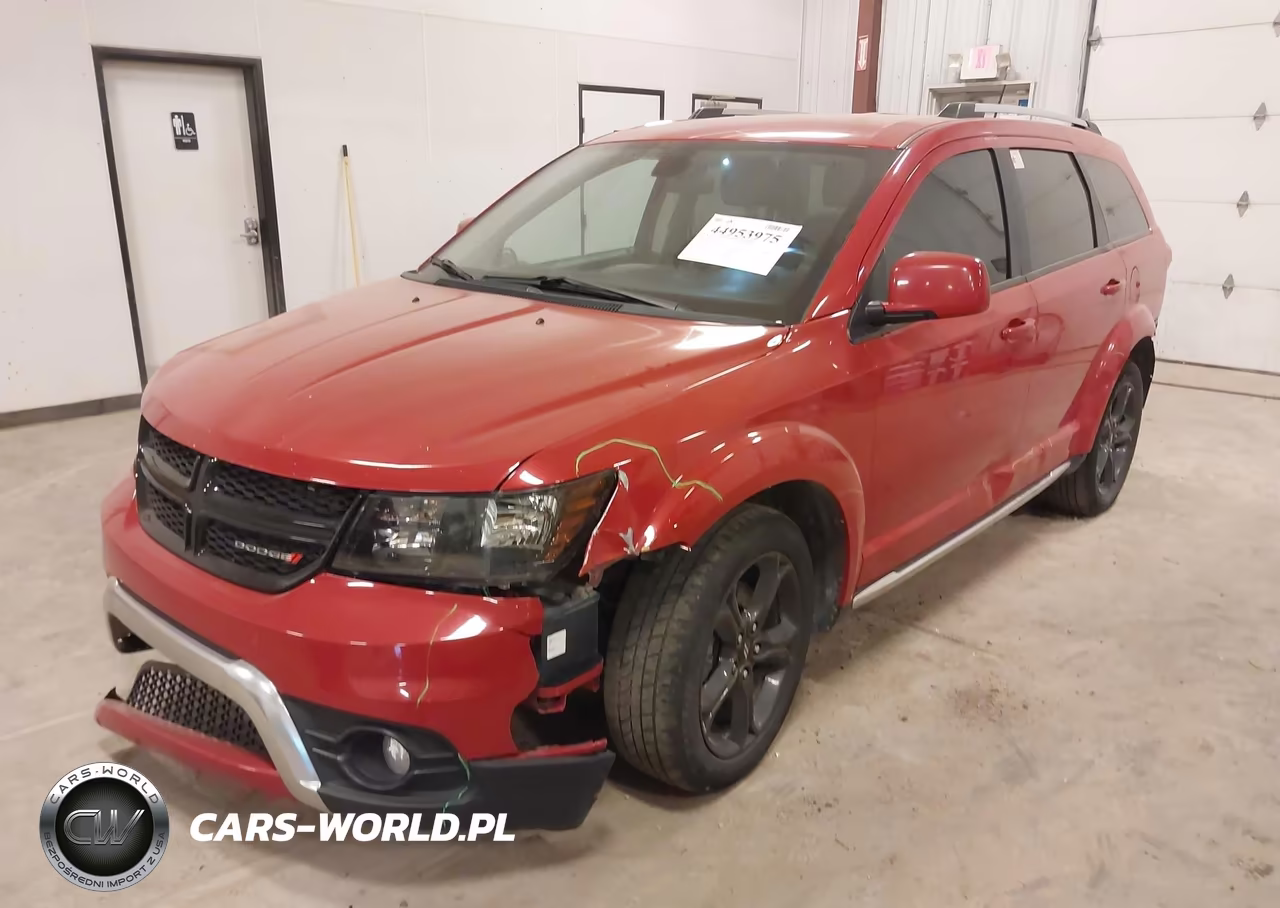 2018 Dodge Journey Crossroad Awd VIN:3C4PDDGG6JT512721 - 2