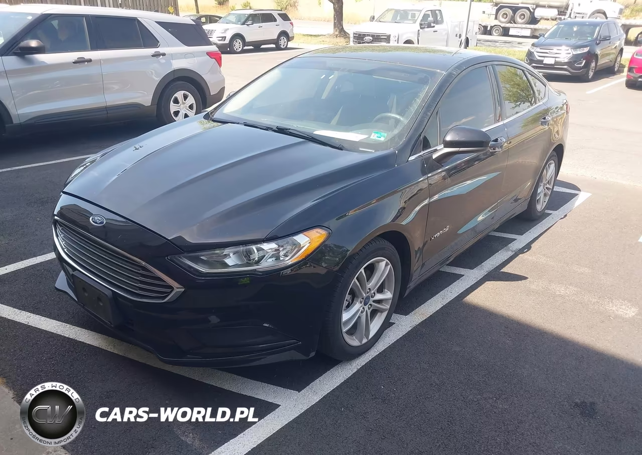 2018 Ford Fusion Hybrid S VIN:3FA6P0UU6JR235965 - 2