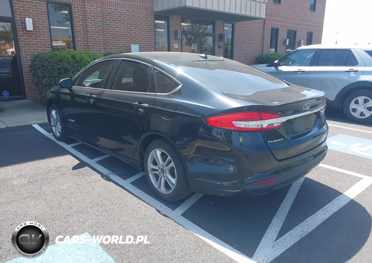 2018 Ford Fusion Hybrid S VIN:3FA6P0UU6JR235965 - 3