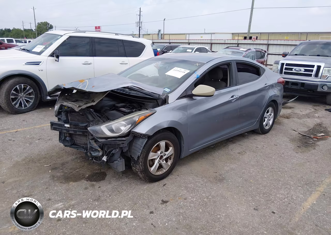 2015 Hyundai Elantra Se VIN:5NPDH4AE3FH640775 - 2