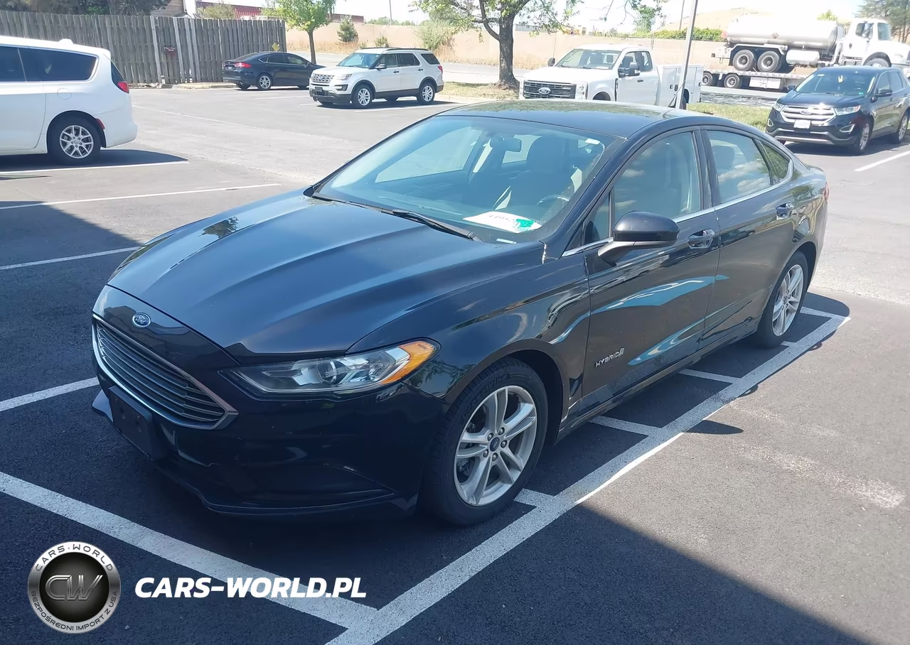2018 Ford Fusion Hybrid S VIN:3FA6P0UU7JR254556 - 2