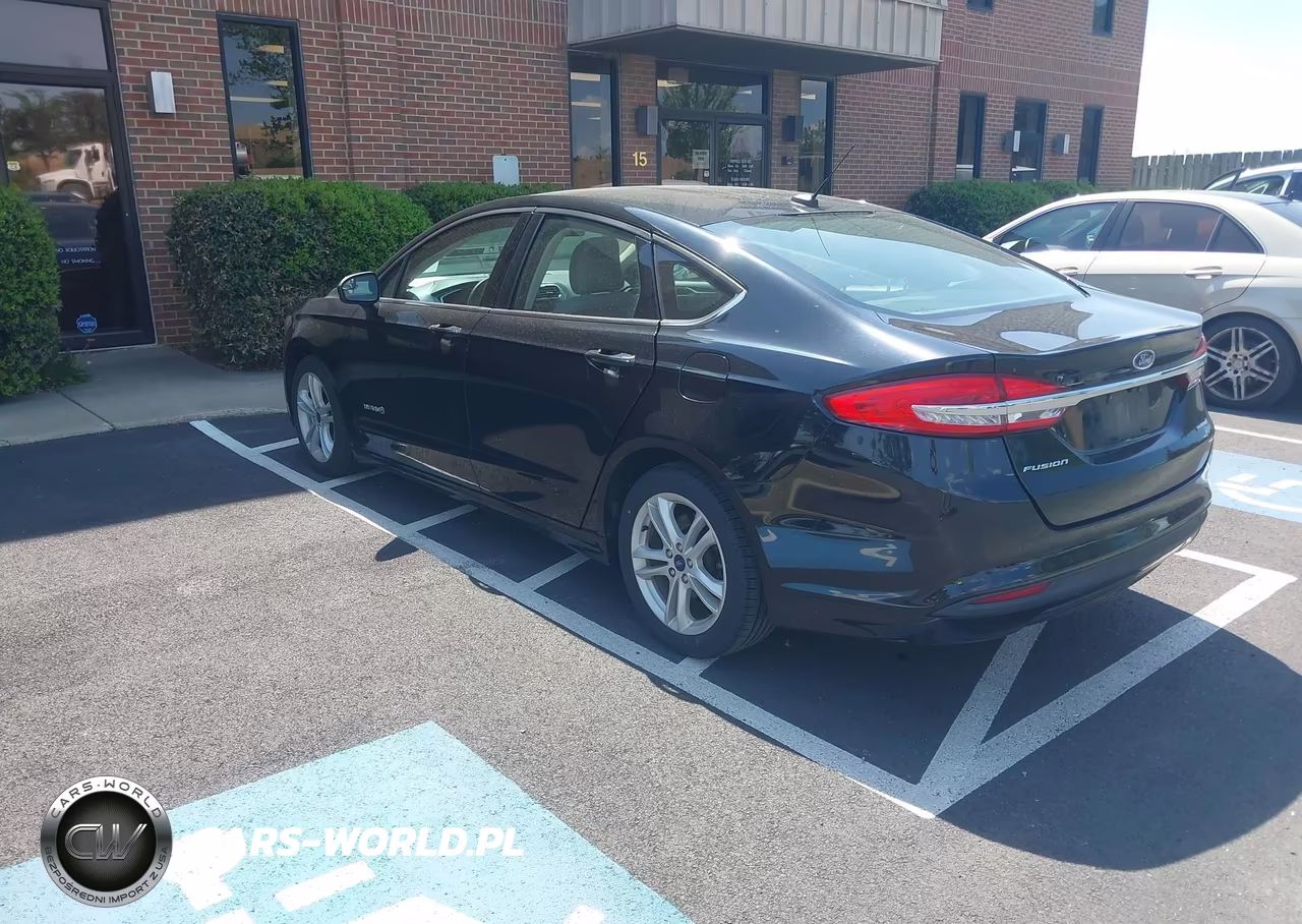 2018 Ford Fusion Hybrid S VIN:3FA6P0UU7JR254556 - 3