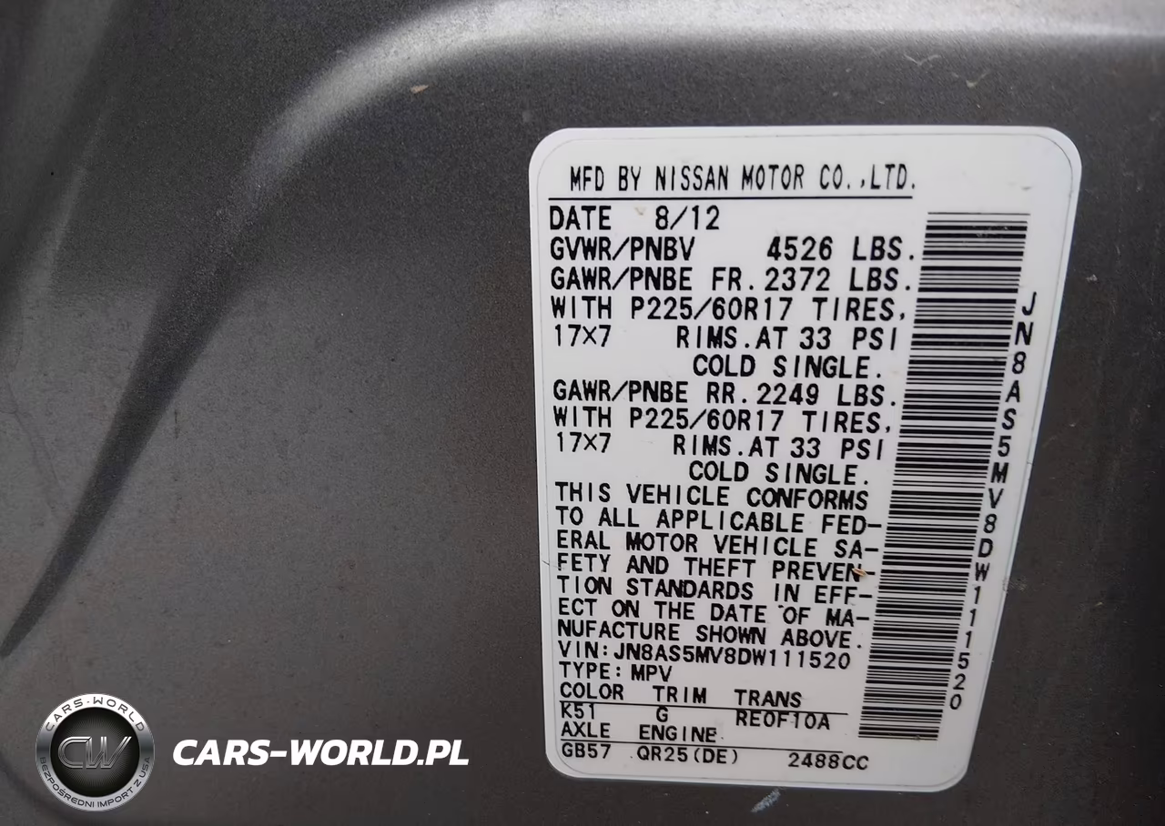 2013 Nissan Rogue Sv VIN:JN8AS5MV8DW111520 - 9