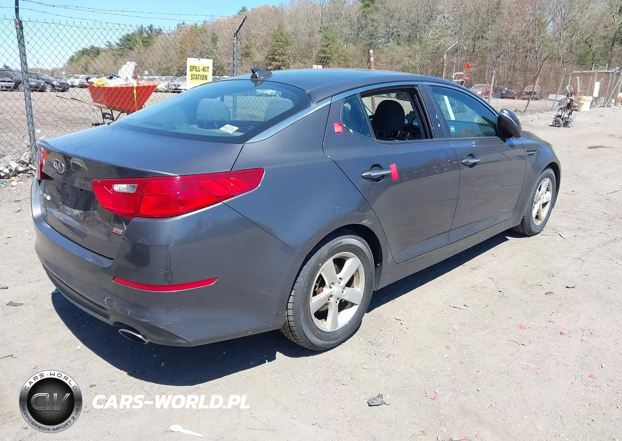 2015 Kia Optima Lx VIN:KNAGM4A75F5625962 - 4