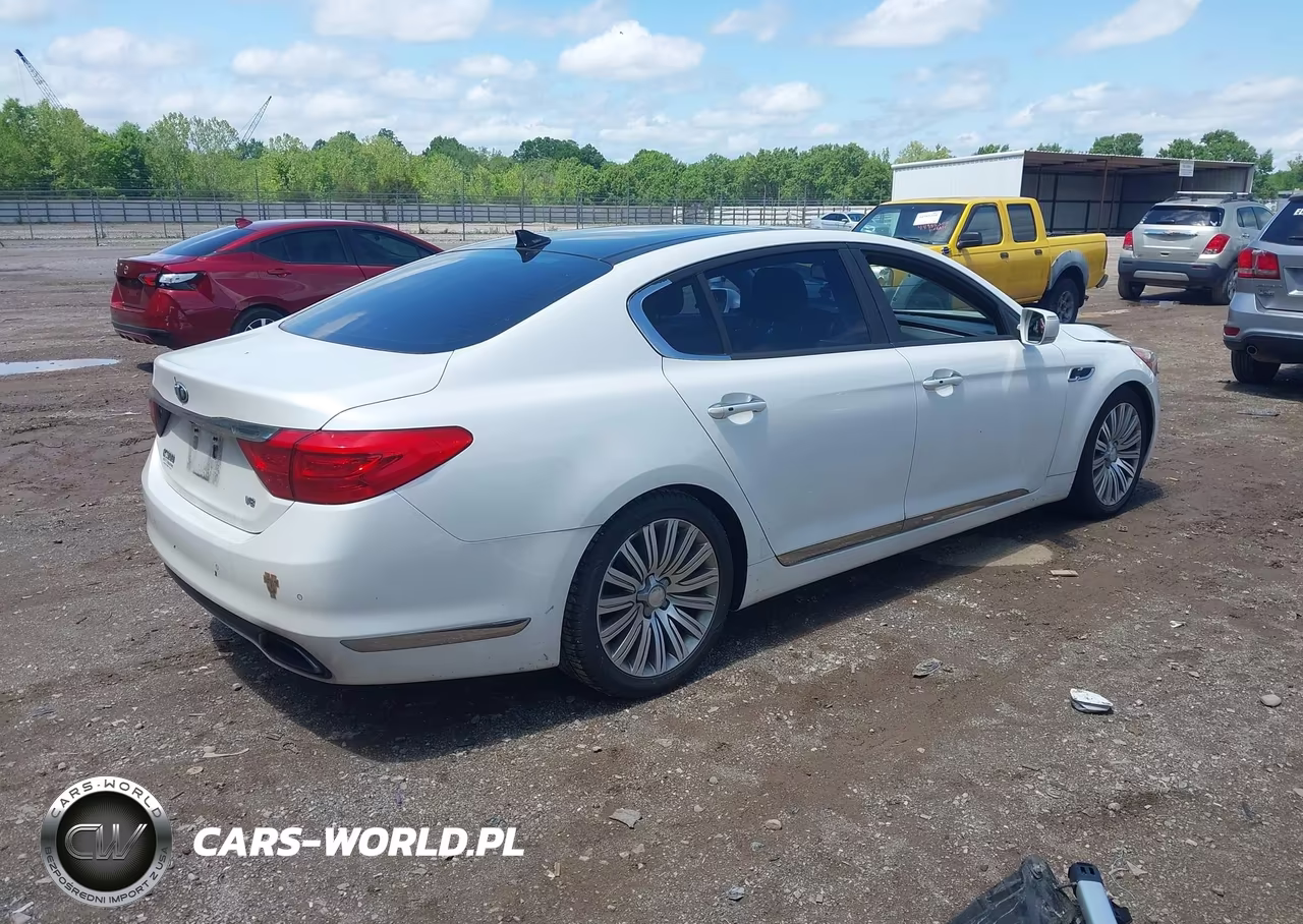 2015 Kia K900 Premium VIN:KNALU4D4XF6025058 - 4