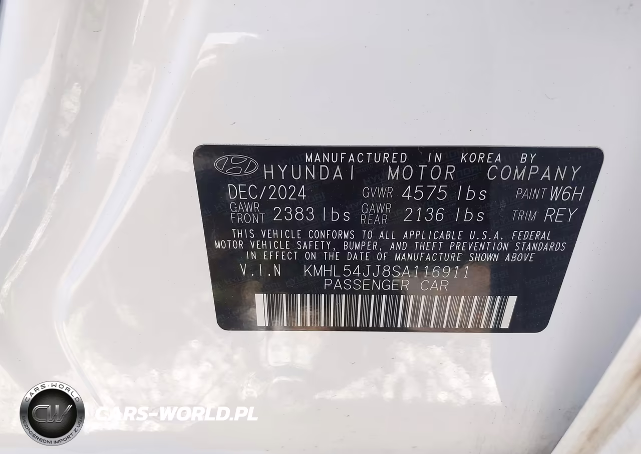 2025 Hyundai Sonata Hybrid Limited VIN:KMHL54JJ8SA116911 - 9