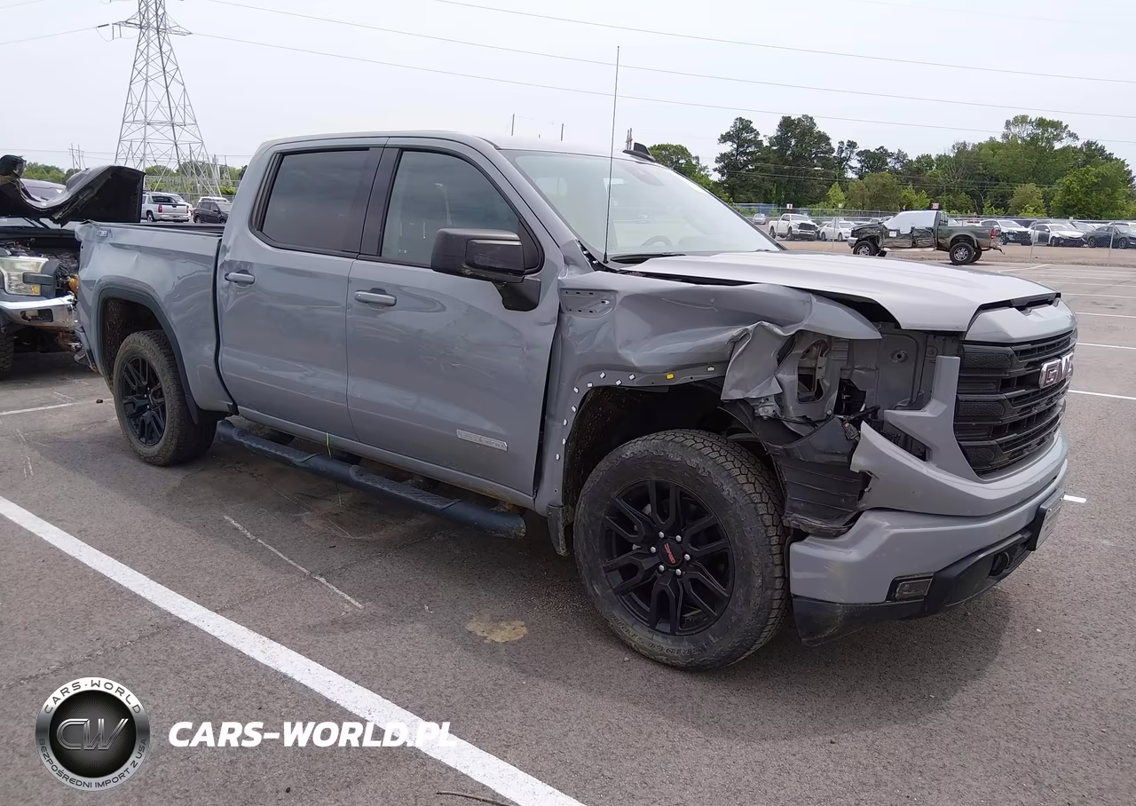 2024 GMC Sierra 1500 4Wd Short Box Elevation With 3Sb