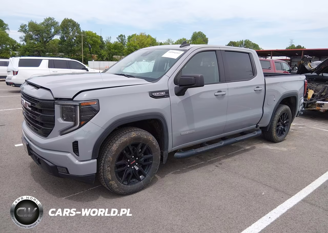2024 GMC Sierra 1500 4Wd Short Box Elevation With 3Sb VIN:3GTUUCED9RG284756 - 2