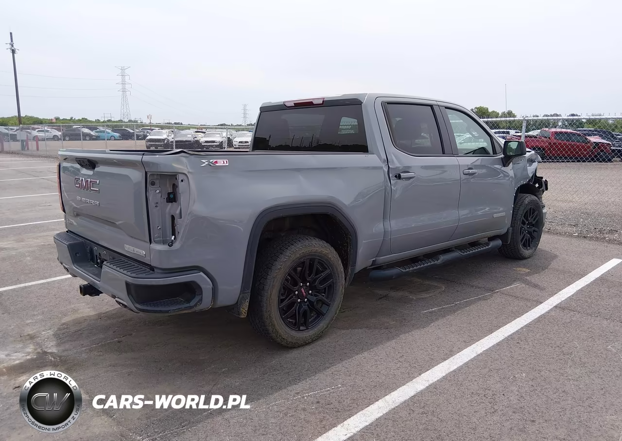 2024 GMC Sierra 1500 4Wd Short Box Elevation With 3Sb VIN:3GTUUCED9RG284756 - 4