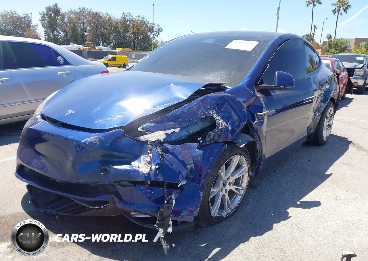 2020 Tesla Model Y Long Range Dual Motor All-Wheel Drive VIN:5YJYGDEE5LF053079 - 2