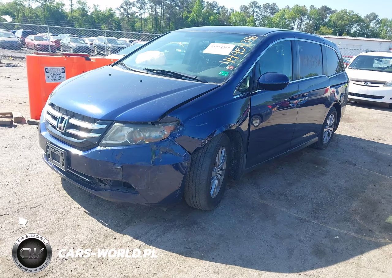 2015 Honda Odyssey Ex VIN:5FNRL5H46FB123122 - 2