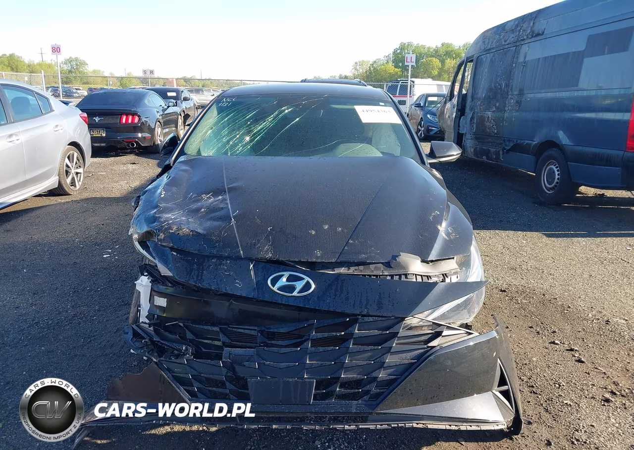 2022 Hyundai Elantra Sel VIN:5NPLS4AG4NH075353 - 12
