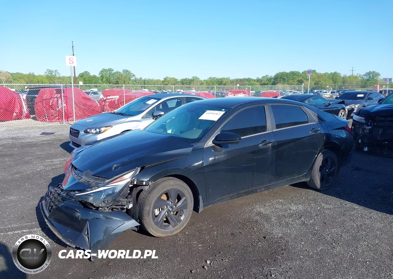 2022 Hyundai Elantra Sel VIN:5NPLS4AG4NH075353 - 2