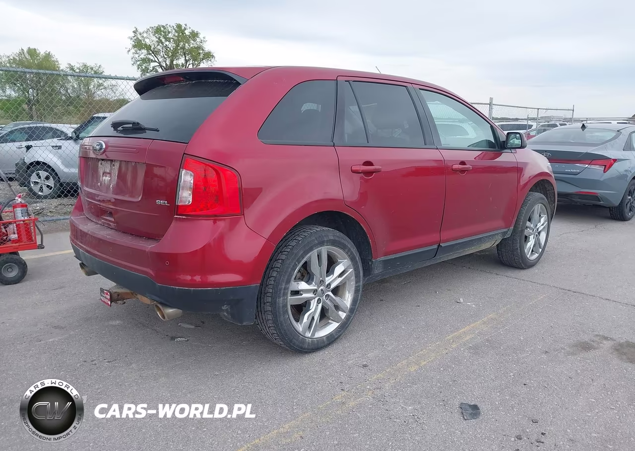2013 Ford Edge Sel VIN:2FMDK3JC4DBC11269 - 4