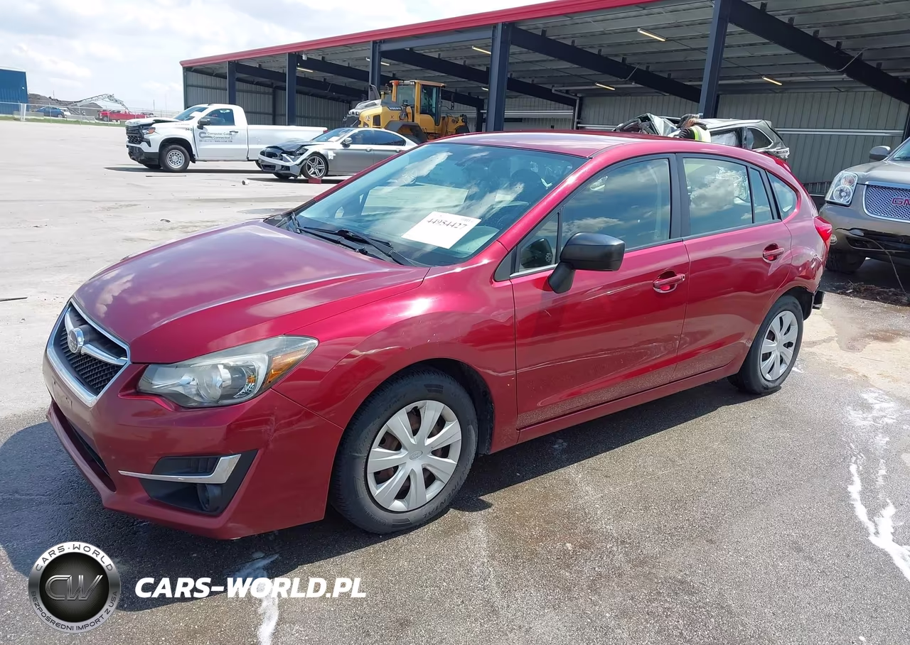 2015 Subaru Impreza 2.0I VIN:JF1GPAA6XFH200368 - 2