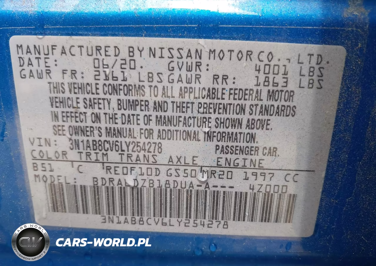 2020 Nissan Sentra Sv Xtronic Cvt VIN:3N1AB8CV6LY254278 - 9