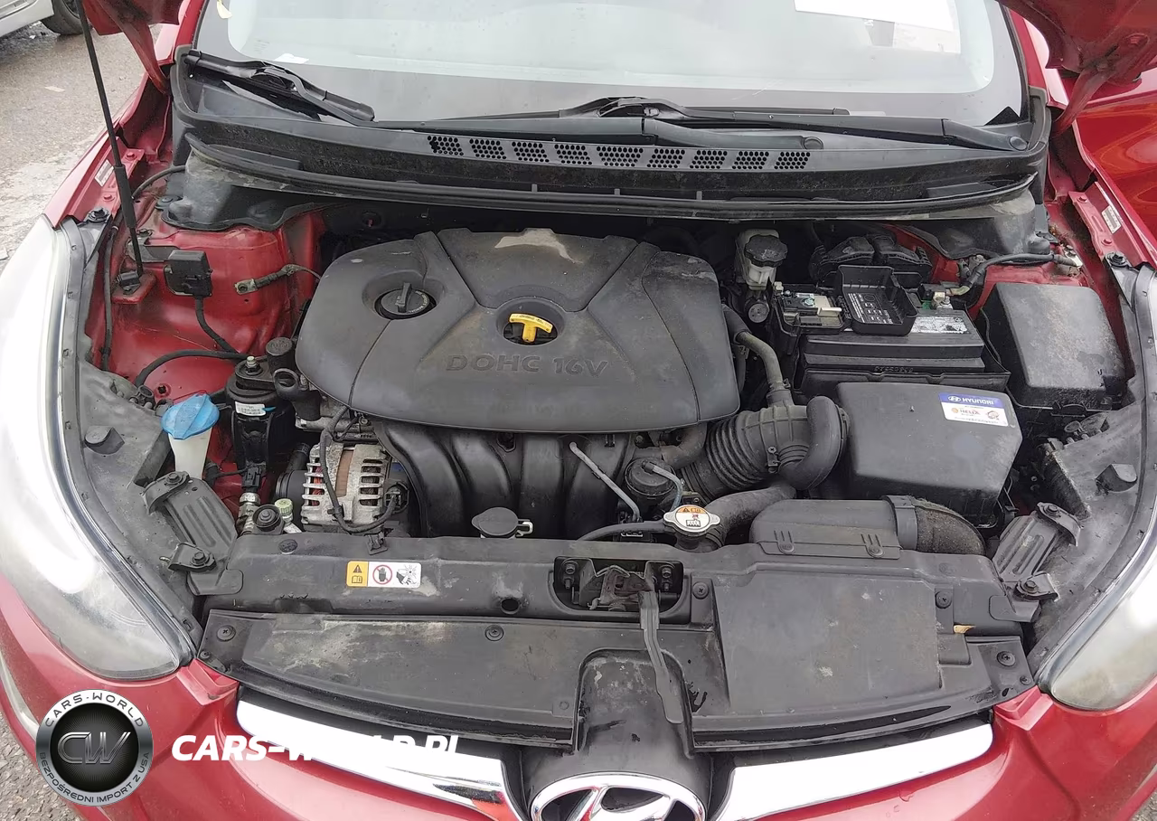 2015 Hyundai Elantra Se VIN:KMHDH4AEXFU225633 - 10