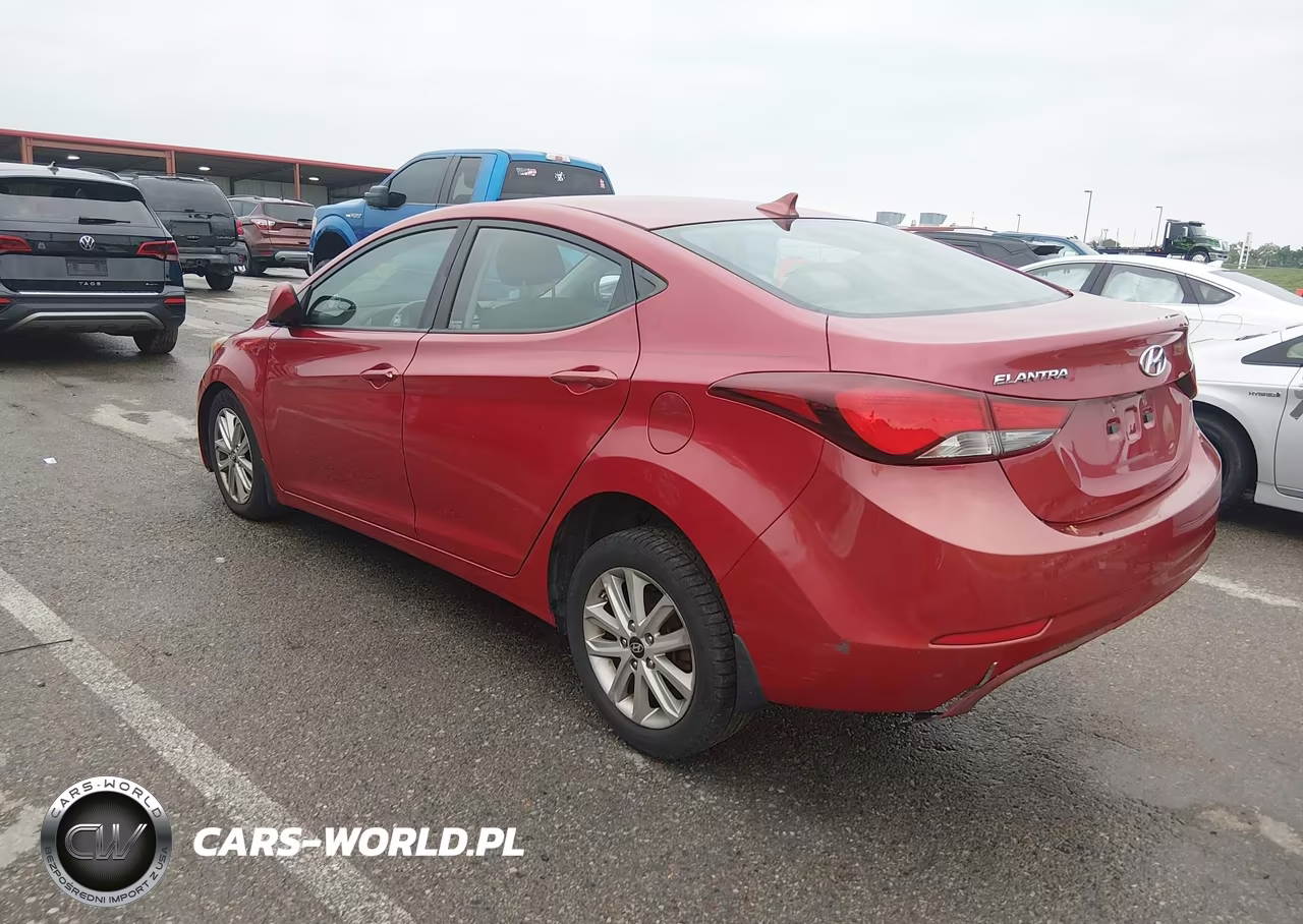 2015 Hyundai Elantra Se VIN:KMHDH4AEXFU225633 - 3