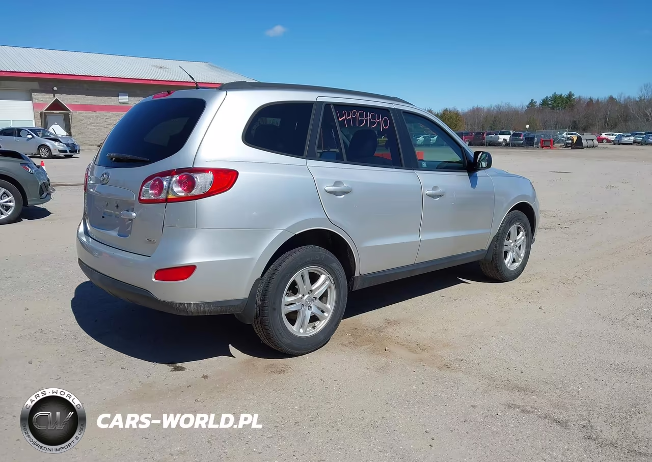 2012 Hyundai Santa Fe Gls V6 VIN:5XYZGDAG4CG116533 - 4