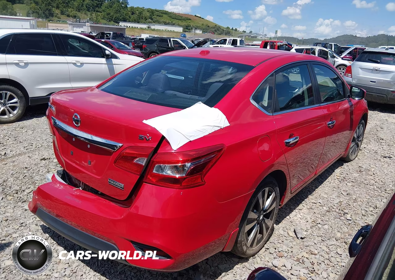 2019 Nissan Sentra Sv VIN:3N1AB7AP2KY244926 - 4