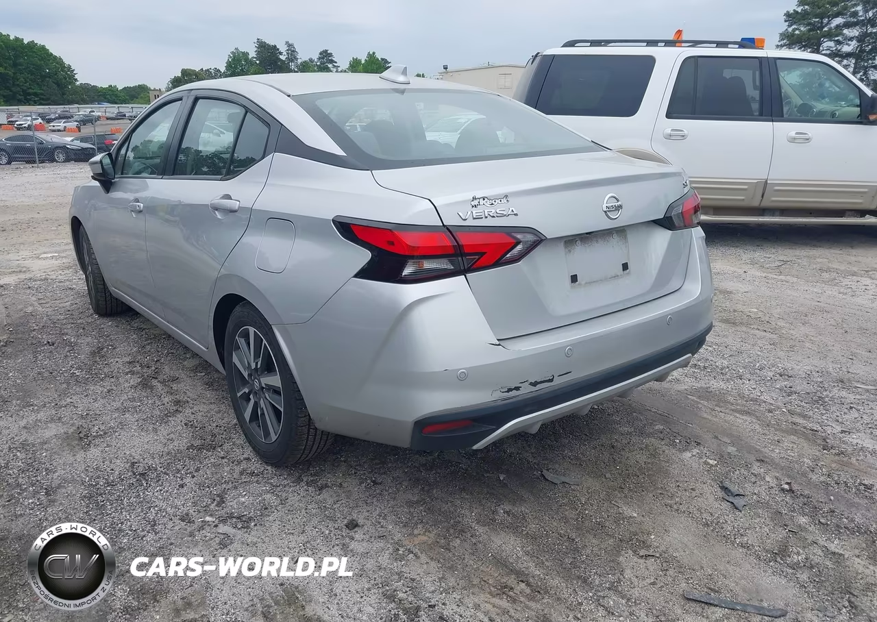 2020 Nissan Versa Sv Xtronic Cvt VIN:3N1CN8EVXLL911240 - 3