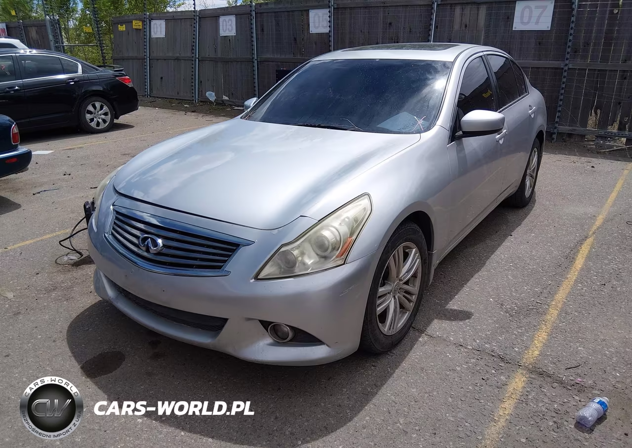2013 Infiniti G37X VIN:JN1CV6AR1DM768540 - 2