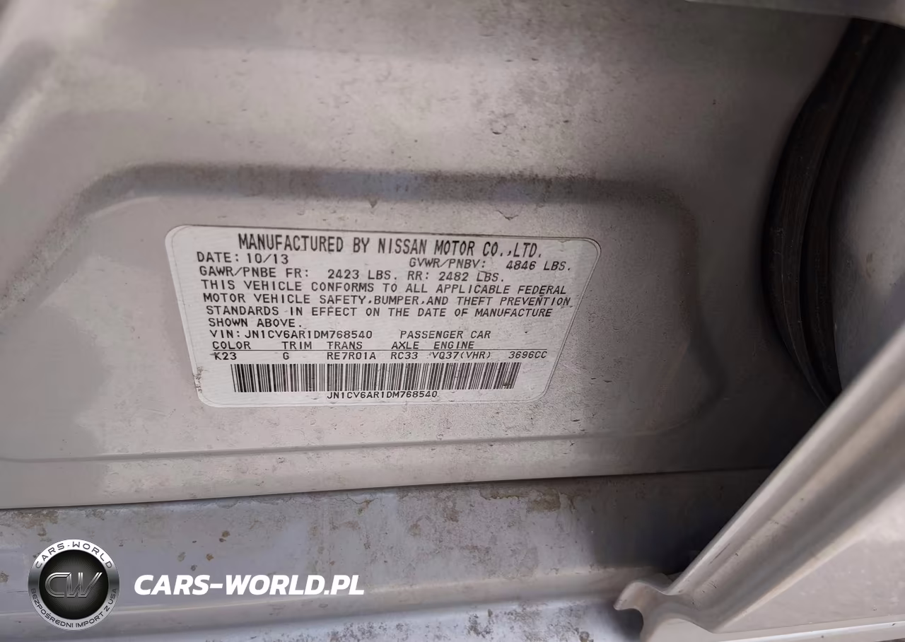 2013 Infiniti G37X VIN:JN1CV6AR1DM768540 - 9