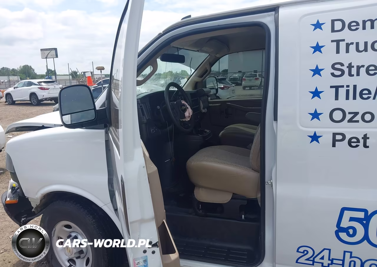2025 Chevrolet Express Cargo Rwd 3500 Extended Wheelbase Wt VIN:1GCZGHF75S1251082 - 18