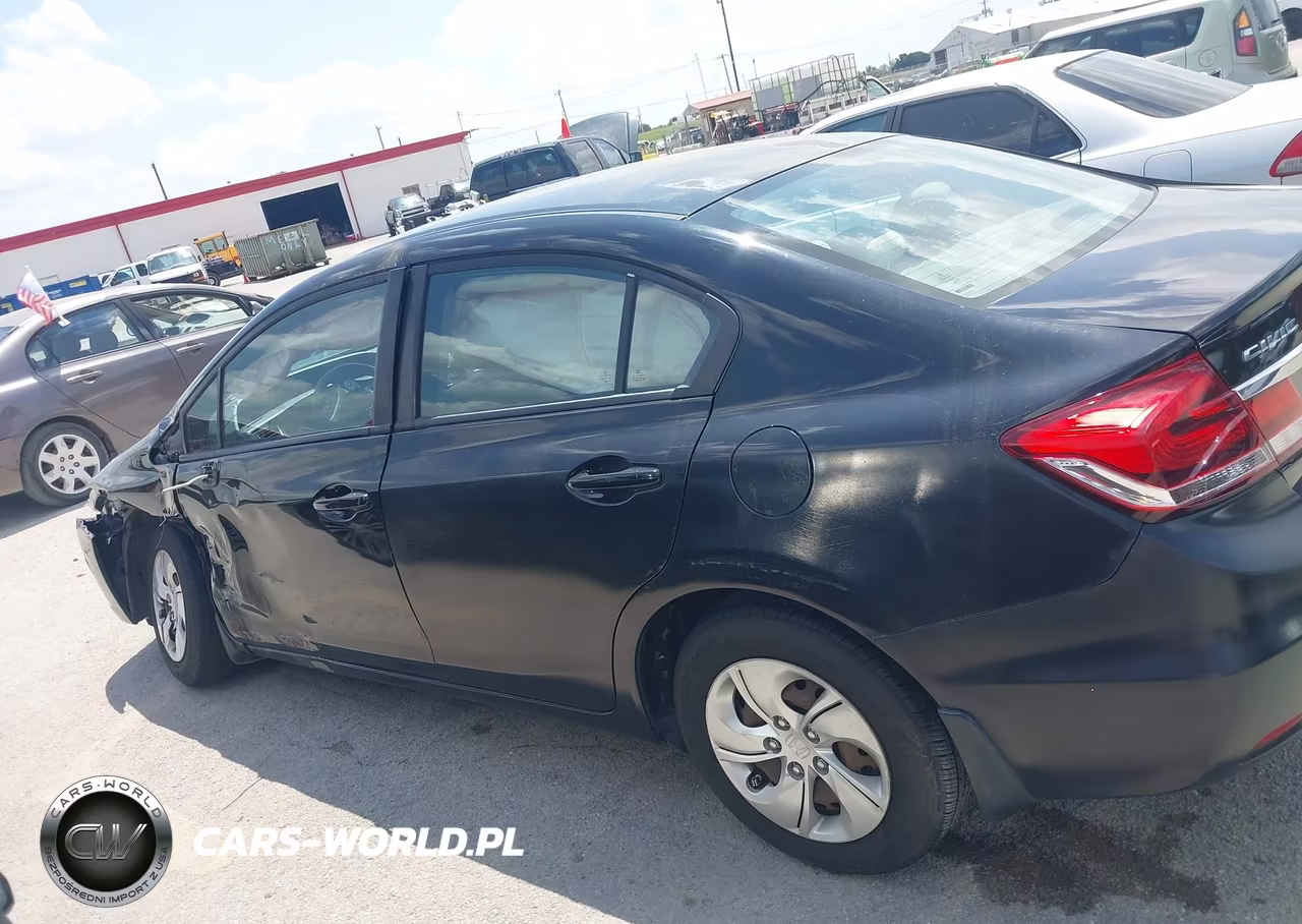 2013 Honda Civic Lx VIN:2HGFB2F50DH539093 - 14