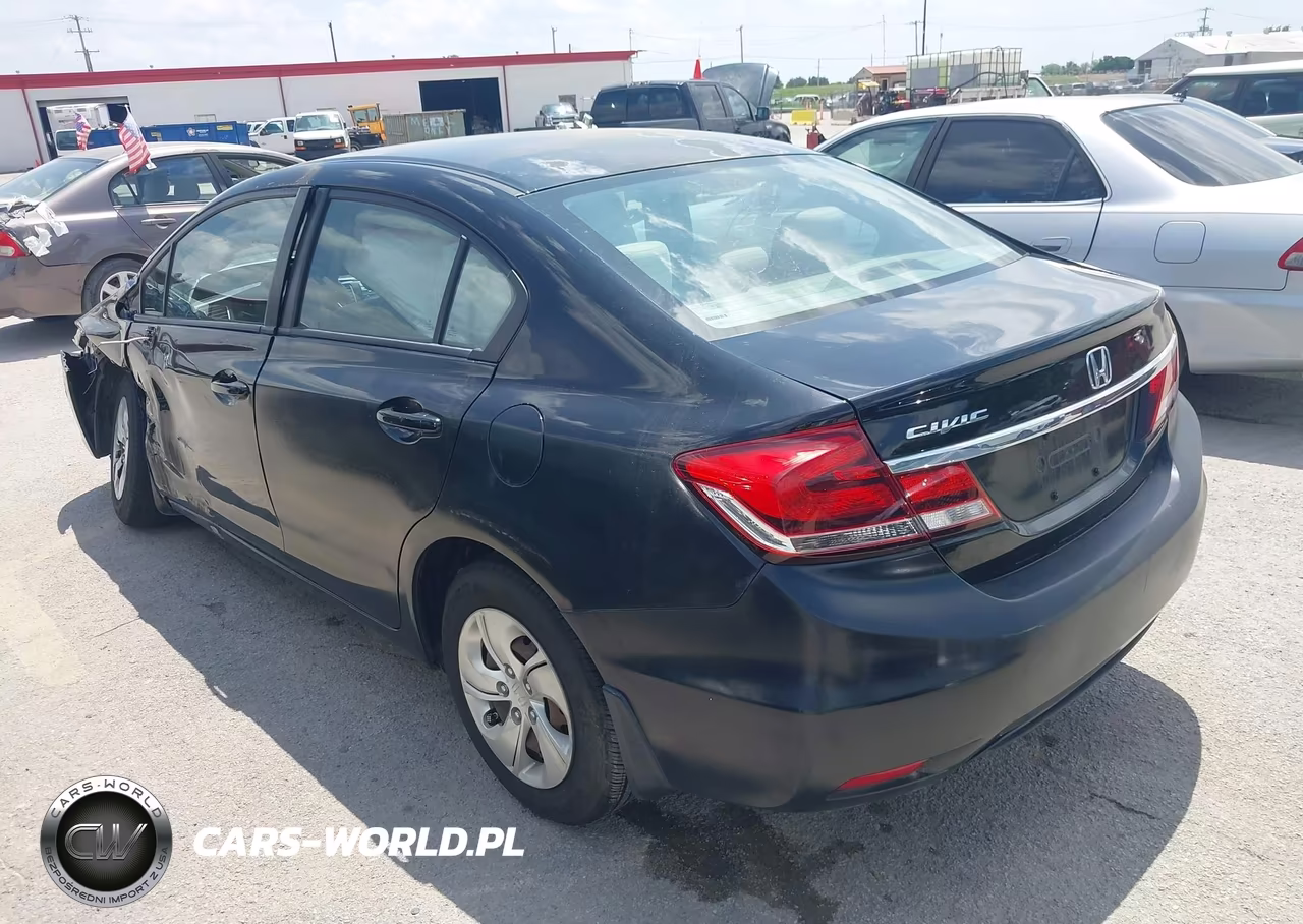 2013 Honda Civic Lx VIN:2HGFB2F50DH539093 - 3
