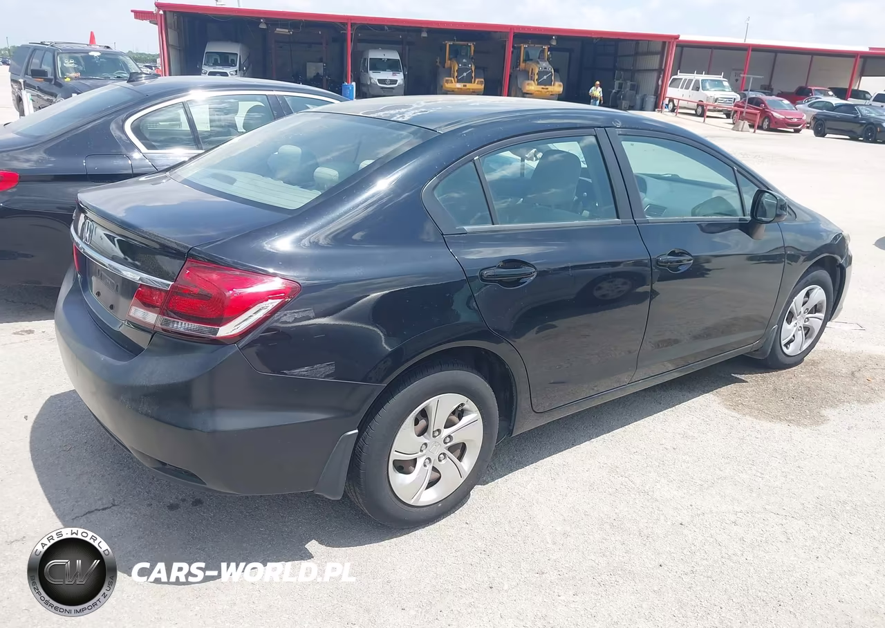 2013 Honda Civic Lx VIN:2HGFB2F50DH539093 - 4