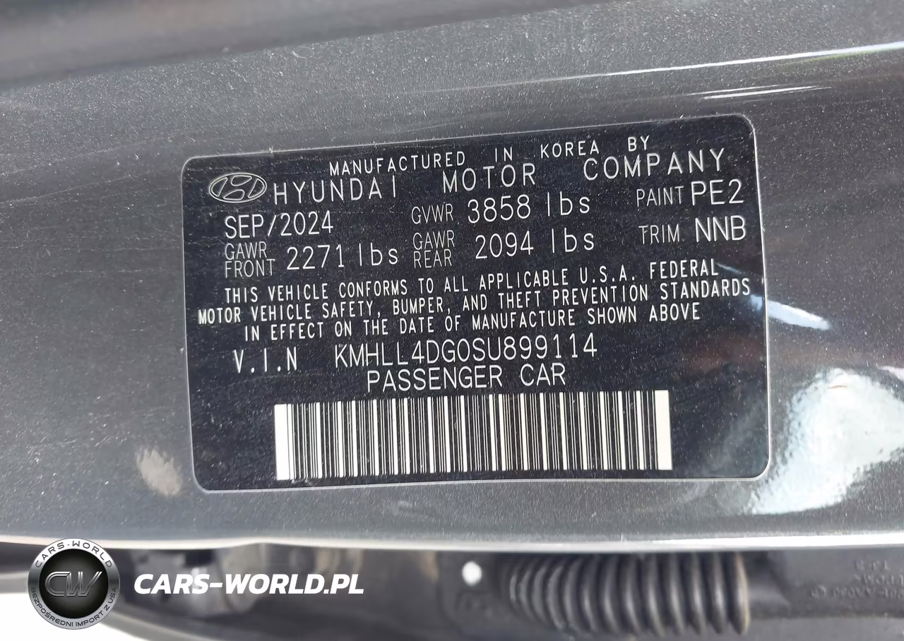 2025 Hyundai Elantra Se VIN:KMHLL4DG0SU899114 - 9