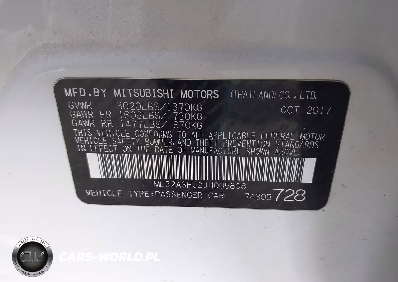 2018 Mitsubishi Mirage Es VIN:ML32A3HJ2JH005808 - 9