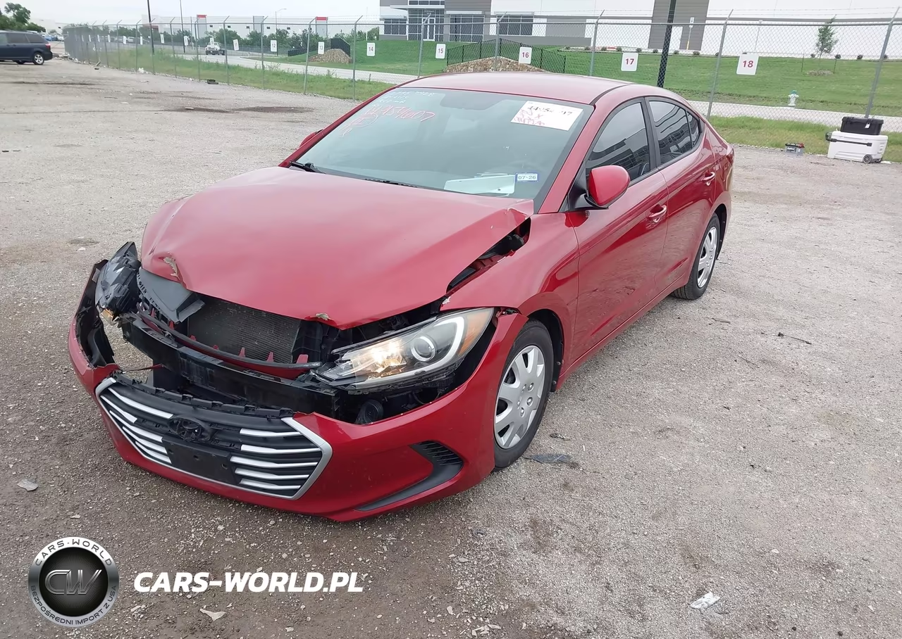 2018 Hyundai Elantra Se VIN:KMHD74LF7JU638739 - 2