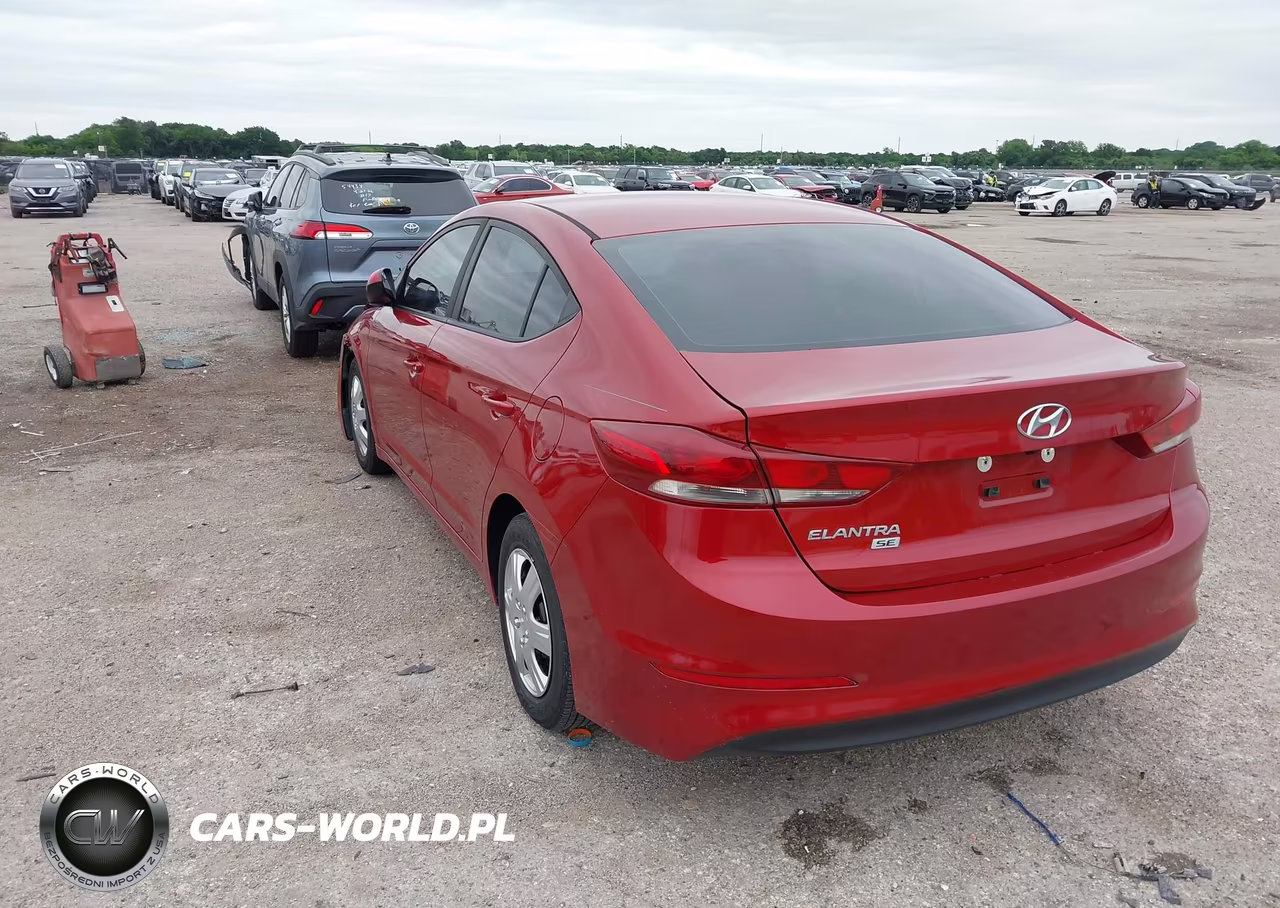 2018 Hyundai Elantra Se VIN:KMHD74LF7JU638739 - 3
