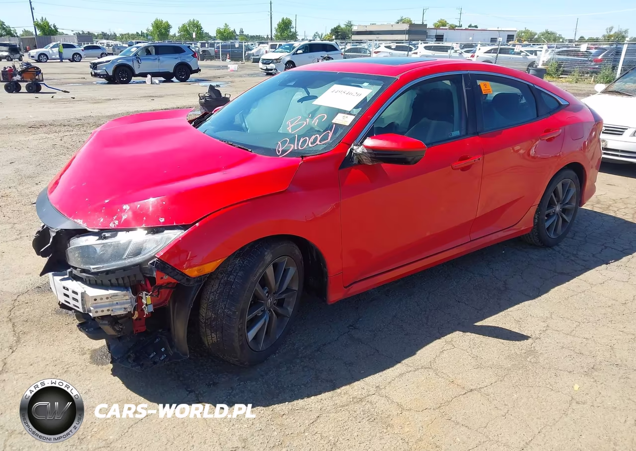 2020 Honda Civic Ex VIN:2HGFC1F32LH680946 - 2