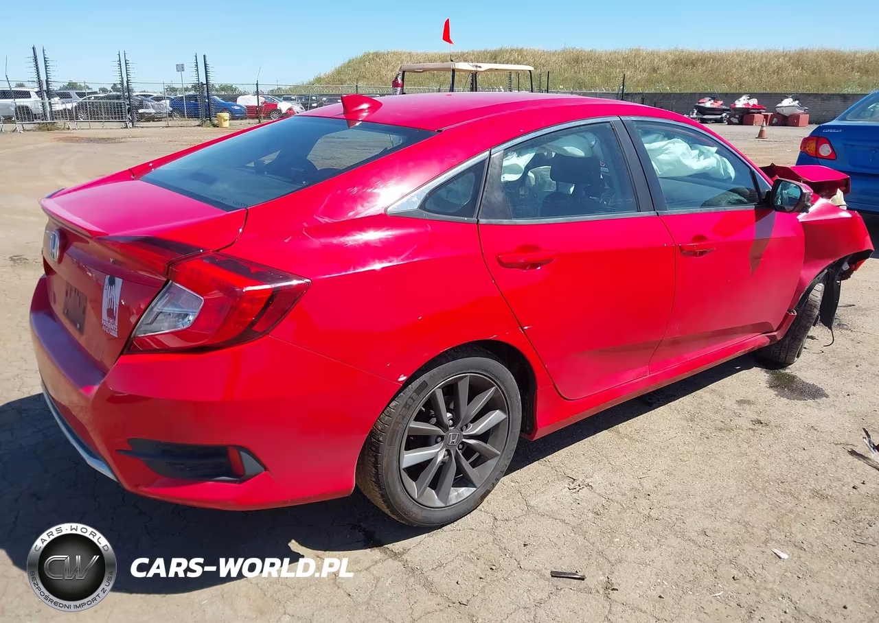 2020 Honda Civic Ex VIN:2HGFC1F32LH680946 - 4
