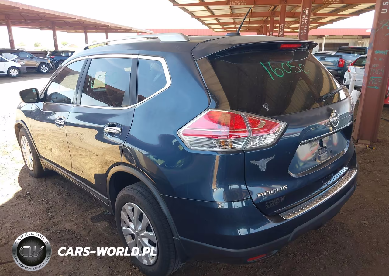 2016 Nissan Rogue S VIN:KNMAT2MTXGP725893 - 3