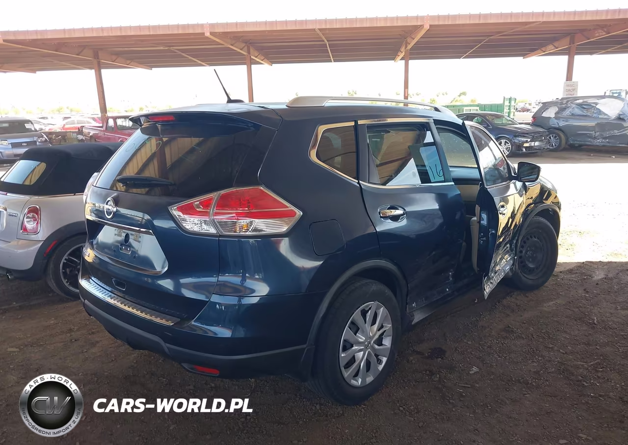 2016 Nissan Rogue S VIN:KNMAT2MTXGP725893 - 4