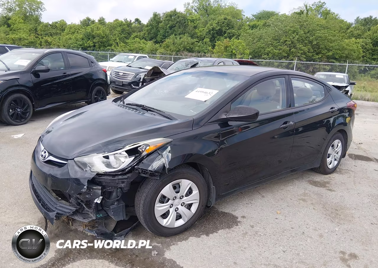 2016 Hyundai Elantra Se VIN:5NPDH4AE0GH684671 - 2