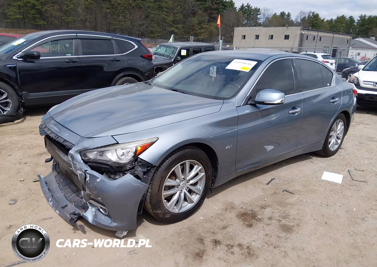 2016 Infiniti Q50 2.0T Base-2.0T Premium VIN:JN1CV7AR6GM250059 - 2