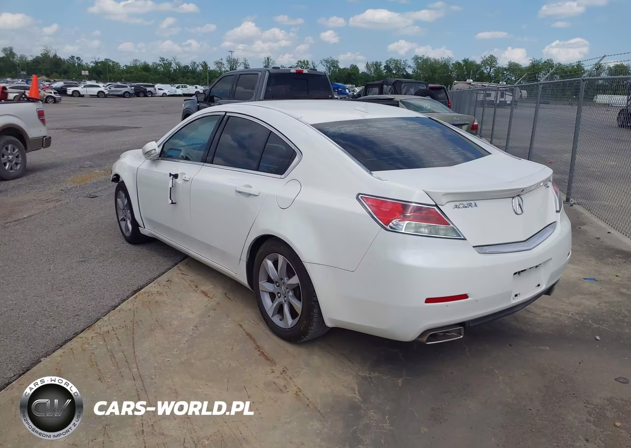 2012 Acura Tl Tech Auto VIN:19UUA8F54CA037309 - 3