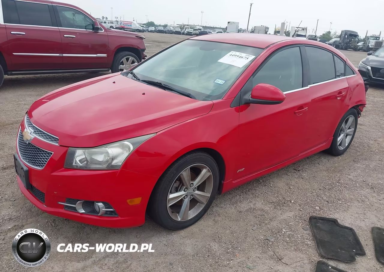 2012 Chevrolet Cruze 1Lt VIN:1G1PF5SC7C7112302 - 2