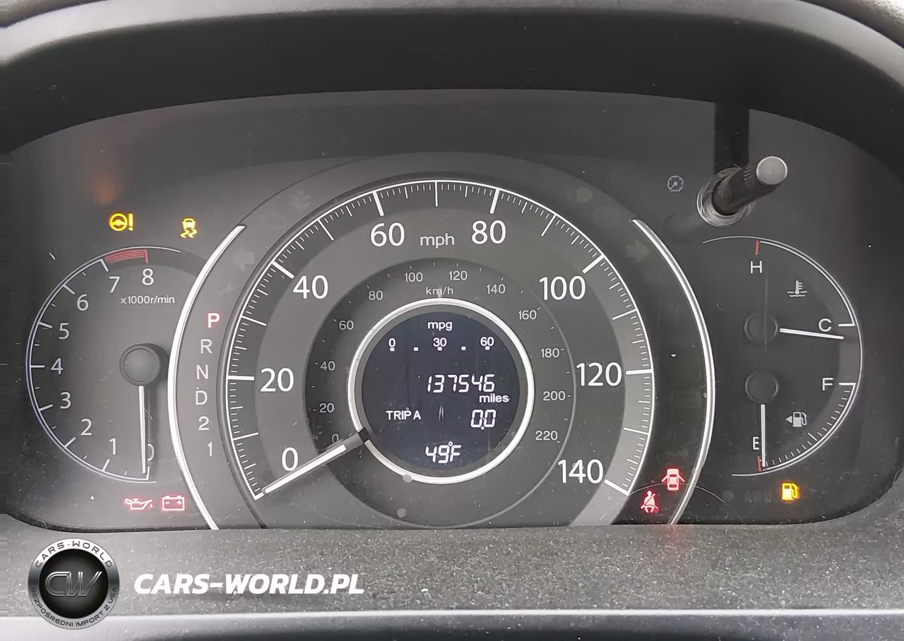 2012 Honda Cr-V Ex-L VIN:JHLRM4H72CC018400 - 7