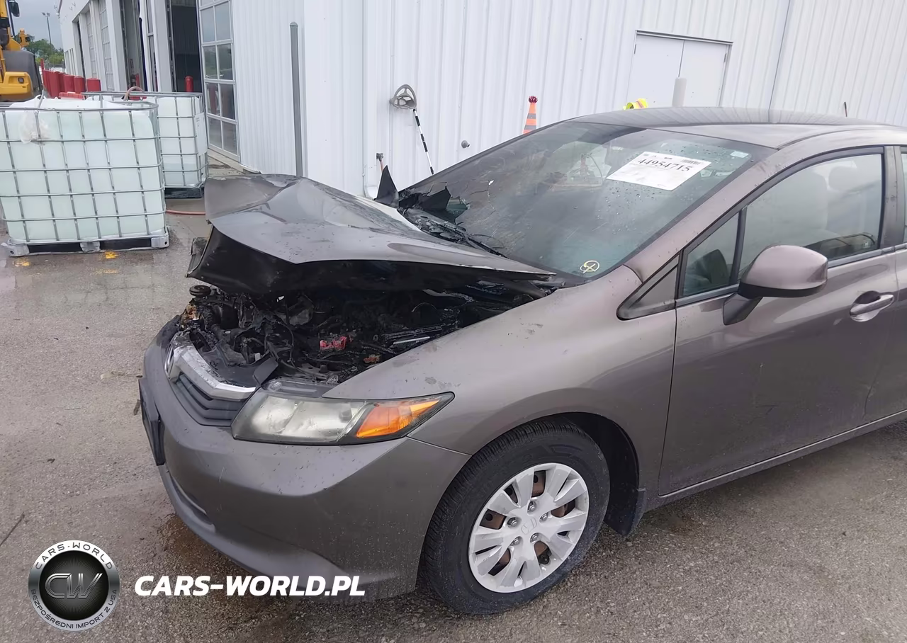 2012 Honda Civic Lx VIN:19XFB2F5XCE013594 - 13