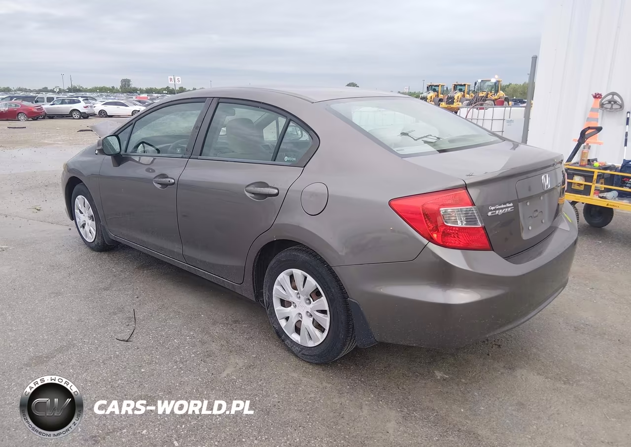 2012 Honda Civic Lx VIN:19XFB2F5XCE013594 - 3