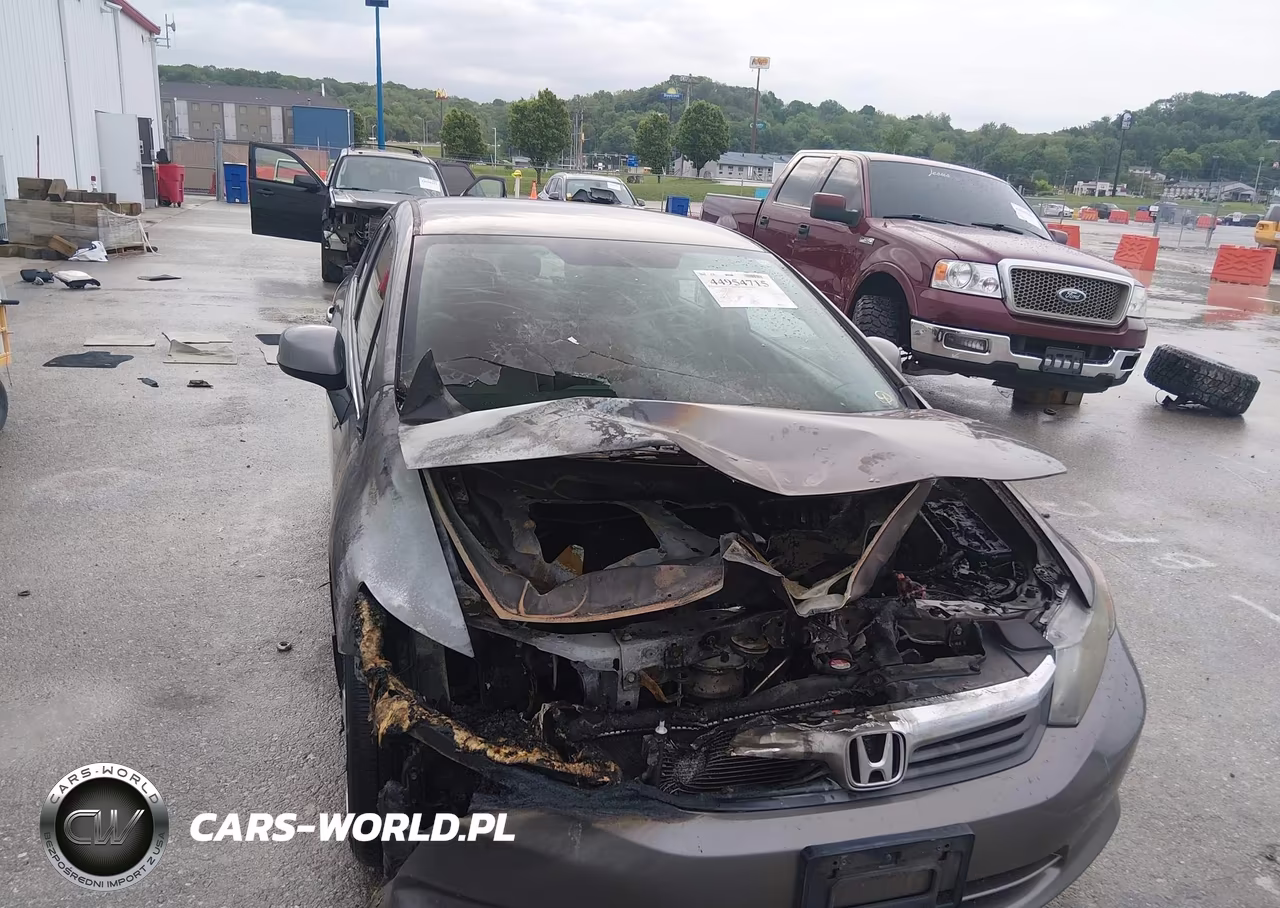 2012 Honda Civic Lx VIN:19XFB2F5XCE013594 - 6