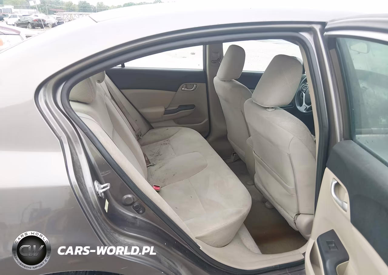 2012 Honda Civic Lx VIN:19XFB2F5XCE013594 - 8